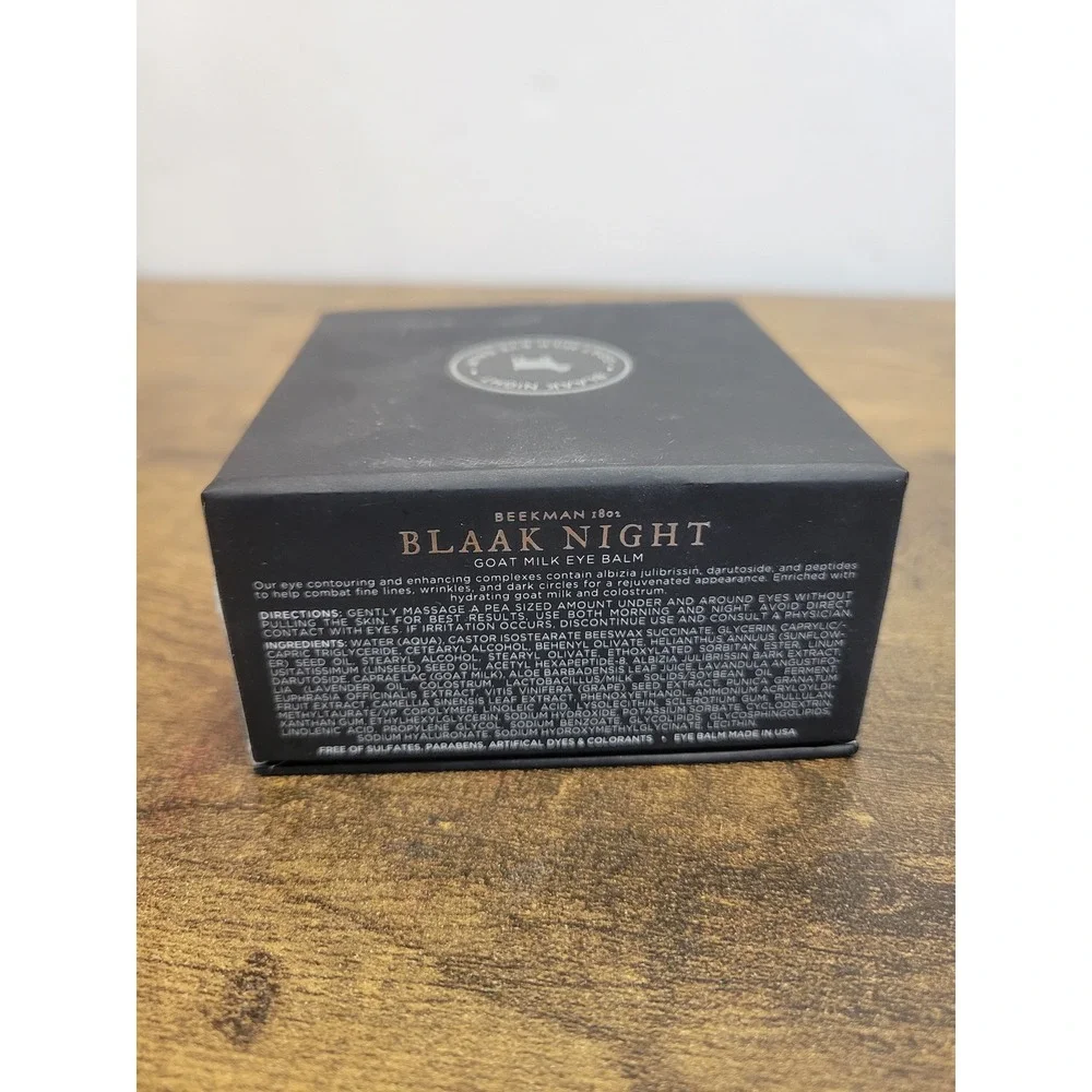Beekman 1802 Blaak Night Goat Milk Eye Balm Overnight Treatment‎ - 0.5 fl oz
